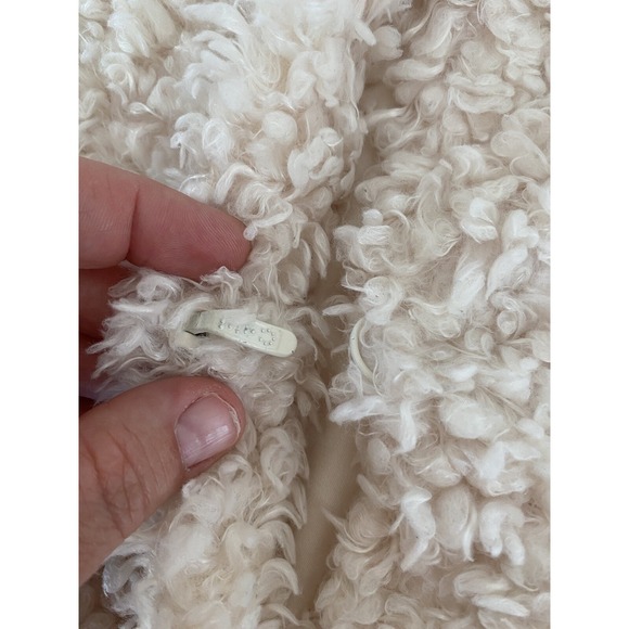 Marc New York Andrew Marc Faux Fur Vest Beautiful White/ Cream Color Women's XL - Picture 15 of 16